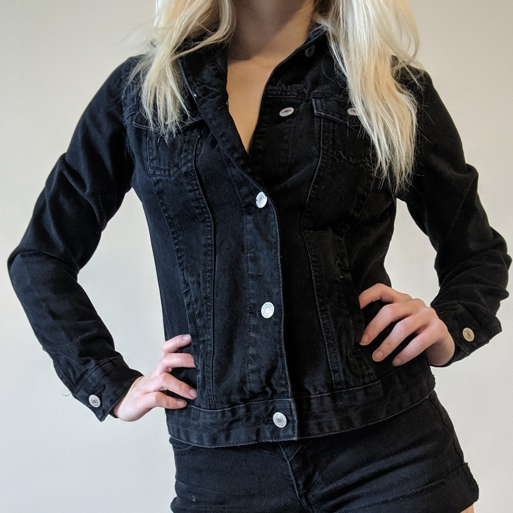 Black Denim Jacket